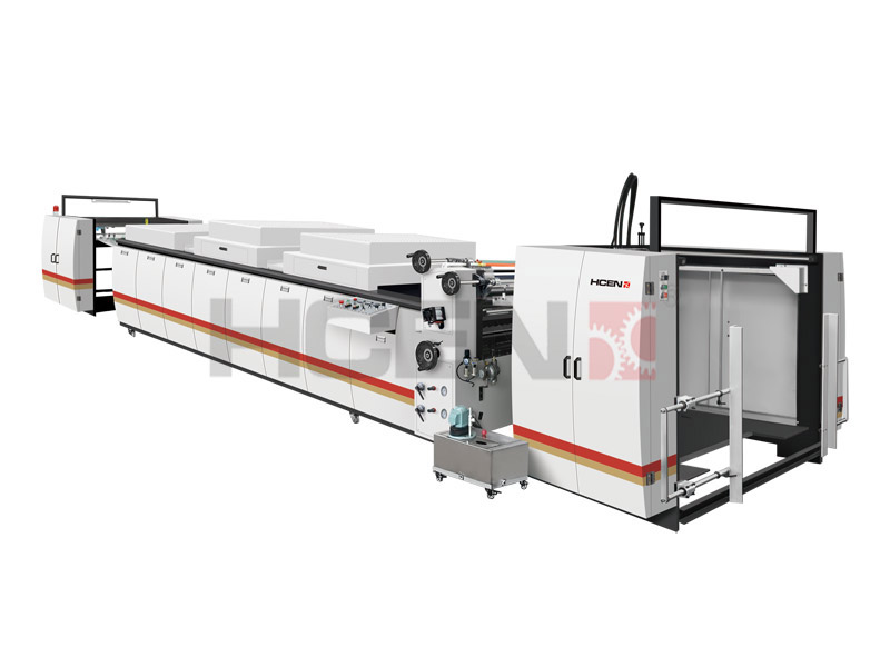 HCSG-1200/1400YD(厚紙) 全自動UV單機座全面上光過油機